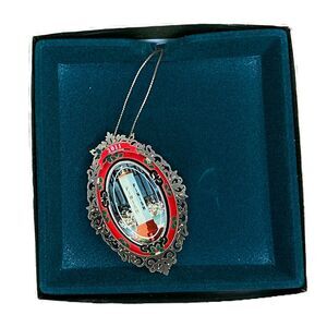 Vintage Chemart Christmas Ornament 2011 Finish Line 24K Gold Finished Brass